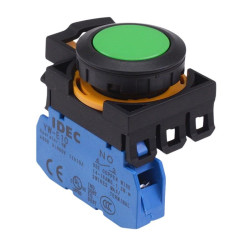 CW1B-A1E10G Green Maintained Push Button Switch 1NO IP65 IDEC