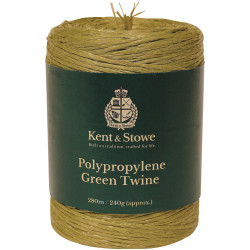 Kent &amp; Stowe 70100810 Poly Green Twine 280m (240g)