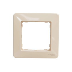 Ramka 1-krotna, beżowa, Sedna Design SDD312801