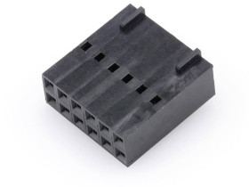 Molex Obudowa złącza pin żeńskiego na kabel Ilość pinów 12 Wymiary siatki: 2.54 mm 22552123 1 szt. towar pakowany luzem