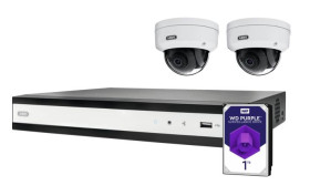 Kamera CCTV, montaż W budynkach, na zewnątrz 1080pikseli Miniaturowa kopułka ABUS Security-Center