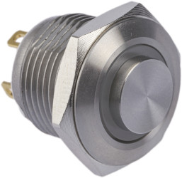 Nasadka przełącznika Chwilowy SPST średnica wycięcia 16mm, montaż panelowy RS PRO