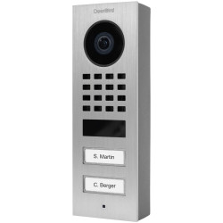 DoorBird 423866768 D1102V IP Video Intercom Wi-Fi/LAN V2A Brushed Steel