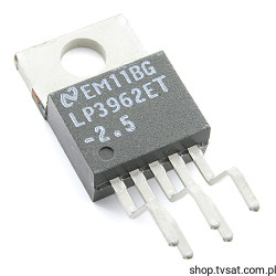 LP3962ET-2.5 2.5V 1.5A Voltage Regulators TO220-5 NSC