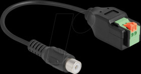 66327 Kabel Cinch Buchse/Terminalblock Adapter mit Drucktaster 15 cm