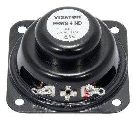 Głośnik 2W 8Ω średnica 39mm szerokość 41mm szerokopasmowy pasmo 20 000 Hz Visaton 3W