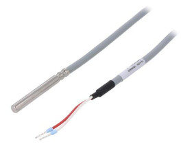 721630170102000050 Czujnik temperatury Pt1000 kl.B Wym.zew: Ø6x50mm Dł: 2m