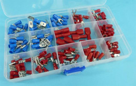 ZESTAW KONEK.SAMOCH.IZOL. 140szt RÓŻNE