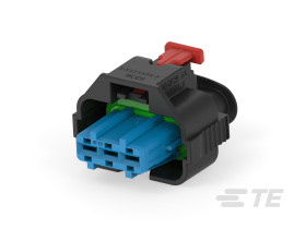 Złącze samochodowe 3-pinowe TE Connectivity -rzędowe Żeński AMP MPC 2.8 Montaż na kablu Kabel Gniazdo