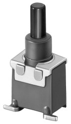 Nasadka przełącznika Chwilowy SPST, montaż PCB KNITTER-SWITCH