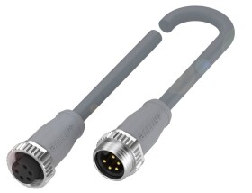 BALLUFF BCC08U1 Linia dystrybucyjna 7/8" 1.00 m Ilość pinów: 5 1 szt.