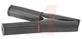 Zacisk krokodylkowy 75A izolowany 29mm Czarny Mueller Electric