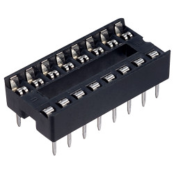 TruConnect 16 Pin DIL Socket 7.62mm No Central Support (Tube of 30)