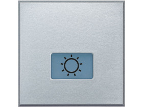 AXOLUTE Klawisz ŚWIATŁO 2 modułowy aluminium HC4921/2LA LEGRAND