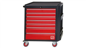 Szafka Na Rolkach, Na Kółkach, 7-Szufladowa, 875 X 890 X 450Mm, Materiał:...