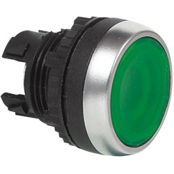 BACO L21AH20 Flat Illuminated Pushbutton Green