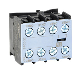Blok styków pomocniczych WEG 4 2NC + 2NO BFC0 Śruba montaż czołowy