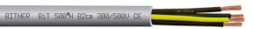 Przewód sterowniczy bezhalogenowy BiT 500 H 6x0,75 300/500V H52331 klasa B2ca /bębnowy/
