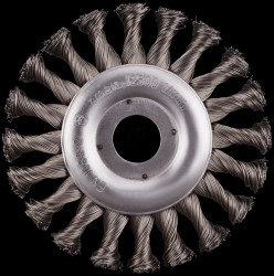 353077 Round brush, steel, 115 mm