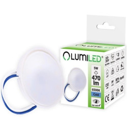 Wkład do Opraw LED MR16 Moduł INSERT Mleczny 5W = 50W 120 470lm 6500K Zimna LUMILED