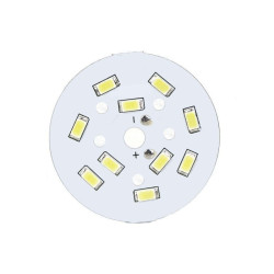 MODUŁ 10-LED 5W 15-17V d-49mm BIAŁY