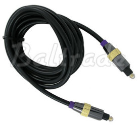 Kabel Optyczny TOSLINK Voice Kraft 1m.Gold