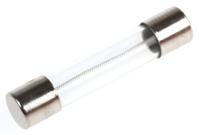 Bezpiecznik 500mA 6.3 x 32mmT 250V ac RS PRO