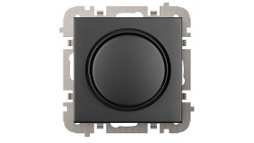 Vestra Ściemniacz Led Obrotowy Bez Ramki Podtynkowy Ip20 Czarny 3807-19