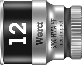Wera 8790 HMA 05003727001 zewnętrzny sześciokąt Nasadka 12 mm 1/4" (6,3 mm)