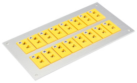 Złącze termoparowe Panel złącza termopary RS PRO