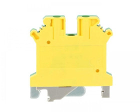 Złączka szynowa 1-torowa ZJU-2,5/PE 2,5mm2 żółto-zielona R34RR-07020000205