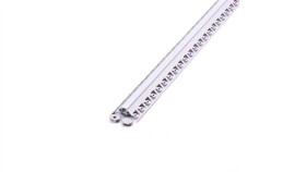 Profil Wpuszczany Aluminiowy Mleczny Do Taśm Led (Ze Skrzydełkami Do...