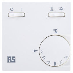 Termostaty +5→ +30 °C. Przełączanie RS PRO parametry styku: 2A