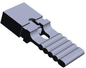 Jumper, pitch 2.54 mm, 500 V, 3 A, nickel-plated, black, 10120192