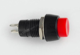 Przełącznik przyciskowy okrągły duży plastik PBS-20-A2 / ON-OFF