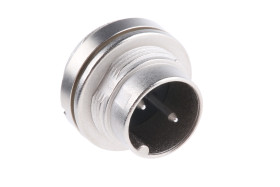 Złącze okrągłe 2-pinowe M16 Panel Gniazdo binder Męski IP40 680