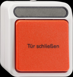 MEG3167-8029 Aquastar, release button, 1 NO contact, 1-pin, 1 NC, 1-pin, ligh