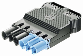 Złączka oświetleniowa Wieland 6 GST18i6 Męski Złącze męskie Wtyczka