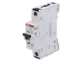S301P-B10 Wyłącznik nadprądowy, 240VAC, Prąd znamionowy: 10A, 1-biegunowy, na szynę DIN
