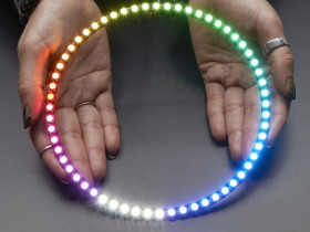 Adafruit NeoPixel 1/4 60 Ring - 5050 RGBW LED w/ Integrated Drivers