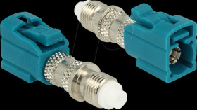 88928 HF adapter, FAKRA Z socket &gt; FME socket