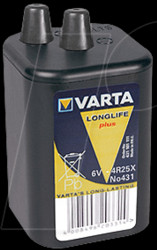 00431 101 111 VARTA lantern battery 6V, 8.5Ah