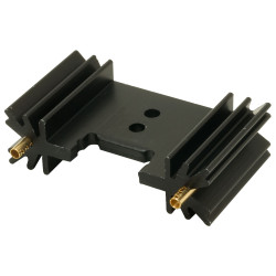 Fischer Elektronik SK 409/ 25,4/ STS Heat Sink Bolt On 8.2&#xB0;C/W TO220/TO3P