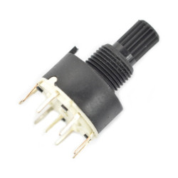 Przełącznik obrotowy 8-pozycji 1 obwód - 30mm