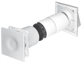 Rekuperator kompaktowy fi 100 1,5-2W 35-50m3/h 230V IPX4 HRV100 HRV100