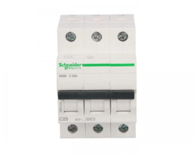Wyłącznik nadprądowy 3P C 25A 6kA AC K60N Acti9 A9K02325