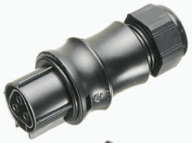 Złączka oświetleniowa Wieland 3 RST20i3 Żeński Złącze okrągłe Gniazdo