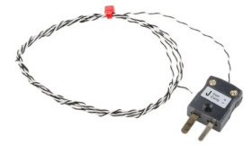 Termopara typ J do +250C 1m kabel 1m IEC
