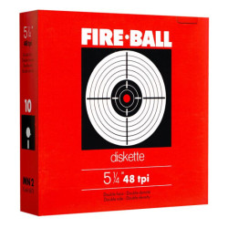5.25" Diskettes DD "Fire-Ball"