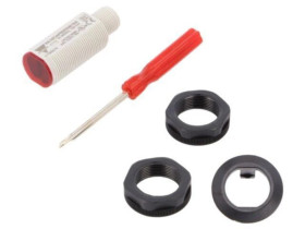 PA18CAP50PAM1SA Czujnik fotoelektryczny, Zasięg: 0÷5m, PNP, DARK-ON, LIGHT-ON